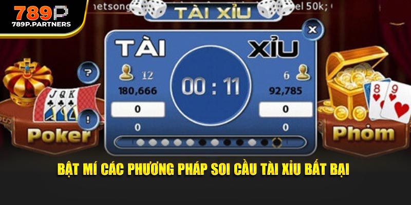 Bật mí các phương pháp soi cầu tài xỉu bất bại